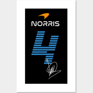 Lando Norris 4 - F1 2023 Posters and Art